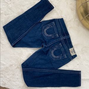 True Religion Low Rise Skinny Jeans